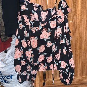 Off the shoulder frop top